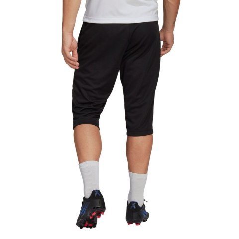 Adidas teamwear Spodnie męskie adidas Entrada 22 3/4 czarne HB0576 Adidas teamwear Spodnie męskie adidas Entrada 22 3/4 czarne HB0576