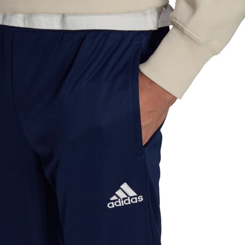 Adidas teamwear Spodnie męskie adidas Entrada 22 Training Pants granatowe HC0333 Adidas teamwear Spodnie męskie adidas Entrada 22 Training Pants granatowe HC0333