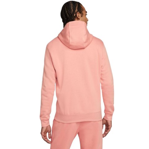 Nike Bluza męska Nike Sportswear Club Fleece różowa BV2654 824 Nike Bluza męska Nike Sportswear Club Fleece różowa BV2654 824