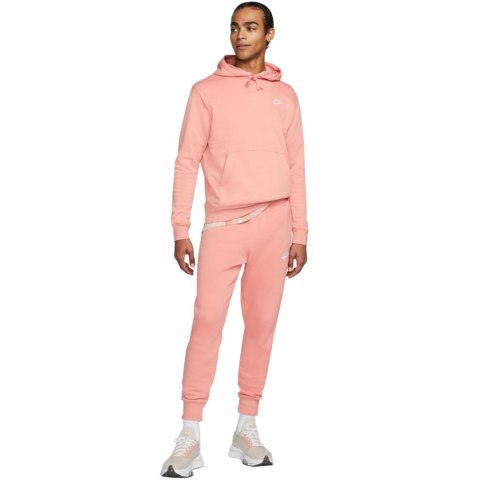 Nike Bluza męska Nike Sportswear Club Fleece różowa BV2654 824 Nike Bluza męska Nike Sportswear Club Fleece różowa BV2654 824