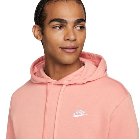 Nike Bluza męska Nike Sportswear Club Fleece różowa BV2654 824 Nike Bluza męska Nike Sportswear Club Fleece różowa BV2654 824