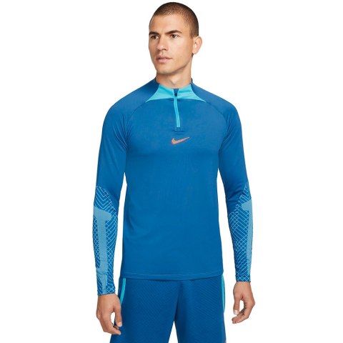 Nike Football Bluza męska Nike Dri-FIT Strike Drill Top jasno-niebieska DH8732 407