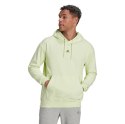 Adidas Bluza męska adidas Essentials FeelVivid Cotton Hoodie zielona HE4359