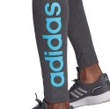 Adidas Legginsy damskie adidas Loungewear Essentials szaro-błękitne HD1688