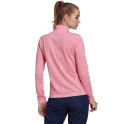 Adidas teamwear Bluza damska adidas Entrada 22 Top Training różowa HC5045