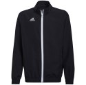 Adidas teamwear Bluza dla dzieci adidas Entrada 22 Presentation Jacket czarna H57532 Adidas teamwear Bluza dla dzieci adidas Entrada 22 Presentation Jacket czarna H57532