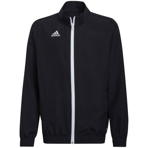 Adidas teamwear Bluza dla dzieci adidas Entrada 22 Presentation Jacket czarna H57532 Adidas teamwear Bluza dla dzieci adidas Entrada 22 Presentation Jacket czarna H57532