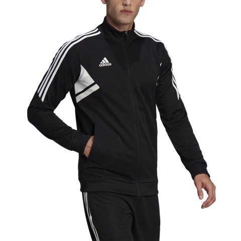 Adidas teamwear Bluza męska adidas Condivo 22 Track Jacket czarna HA6252 Adidas teamwear Bluza męska adidas Condivo 22 Track Jacket czarna HA6252