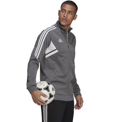 Adidas teamwear Bluza męska adidas Condivo 22 Track Jacket szara HD2286 Adidas teamwear Bluza męska adidas Condivo 22 Track Jacket szara HD2286