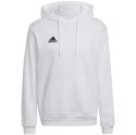 Adidas teamwear Bluza męska adidas Entrada 22 Hoody biała HG6302