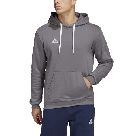 Adidas teamwear Bluza męska adidas Entrada 22 Hoody szara HB0578 Adidas teamwear Bluza męska adidas Entrada 22 Hoody szara HB0578