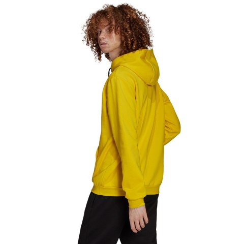 Adidas teamwear Bluza męska adidas Entrada 22 Hoody żółta HI2140 Adidas teamwear Bluza męska adidas Entrada 22 Hoody żółta HI2140