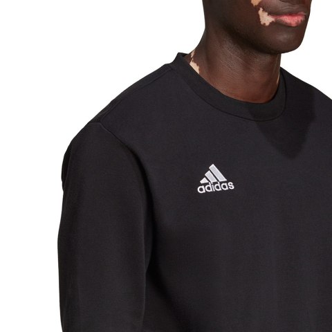 Adidas teamwear Bluza męska adidas Entrada 22 Sweat Top czarna H57478 Adidas teamwear Bluza męska adidas Entrada 22 Sweat Top czarna H57478