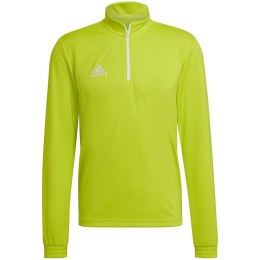 Adidas teamwear Bluza męska adidas Entrada 22 Training Top limonkowa HC5057