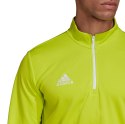 Adidas teamwear Bluza męska adidas Entrada 22 Training Top limonkowa HC5057