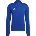 Adidas teamwear Bluza męska adidas Entrada 22 Training Top niebieska HG6286