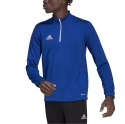 Adidas teamwear Bluza męska adidas Entrada 22 Training Top niebieska HG6286