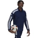 Adidas teamwear Bluza męska adidas Squadra 21 Training Top granatowa HC6283