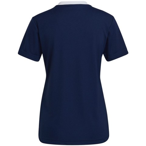 Adidas teamwear Koszulka damska adidas Entrada 22 Jersey granatowa H59849 Adidas teamwear Koszulka damska adidas Entrada 22 Jersey granatowa H59849