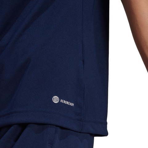 Adidas teamwear Koszulka damska adidas Entrada 22 Jersey granatowa H59849 Adidas teamwear Koszulka damska adidas Entrada 22 Jersey granatowa H59849