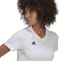 Adidas teamwear Koszulka damska adidas Entrada 22 Tee biała HC0442