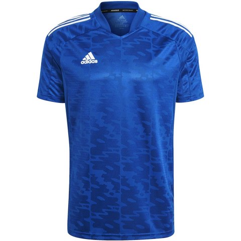 Adidas teamwear Koszulka męska adidas Condivo 21 Primeblue Jersey niebieska GF3357