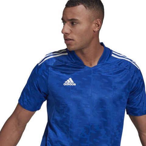 Adidas teamwear Koszulka męska adidas Condivo 21 Primeblue Jersey niebieska GF3357 Adidas teamwear Koszulka męska adidas Condivo 21 Primeblue Jersey niebieska GF3357