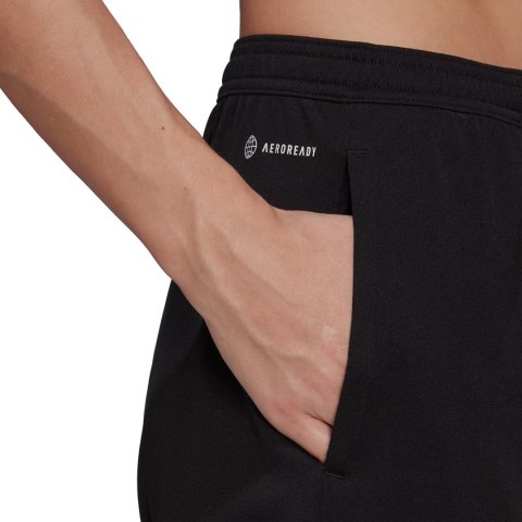 Adidas teamwear Spodenki damskie adidas Entrada 22 Training czarne HI0003 Adidas teamwear Spodenki damskie adidas Entrada 22 Training czarne HI0003