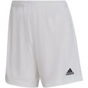 Adidas teamwear Spodenki damskie adidas Entrada 22 białe HI0001