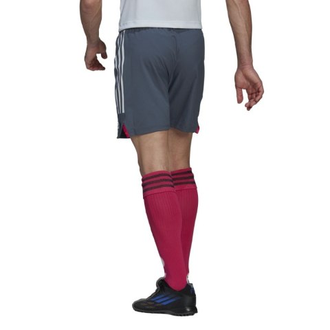 Adidas teamwear Spodenki męskie adidas Condivo 22 Match Day grafitowo-różowe HE2948 Adidas teamwear Spodenki męskie adidas Condivo 22 Match Day grafitowo-różowe HE2948