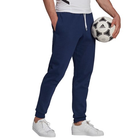 Adidas teamwear Spodnie męskie adidas Entrada 22 Sweat Pant granatowe H57529 Adidas teamwear Spodnie męskie adidas Entrada 22 Sweat Pant granatowe H57529