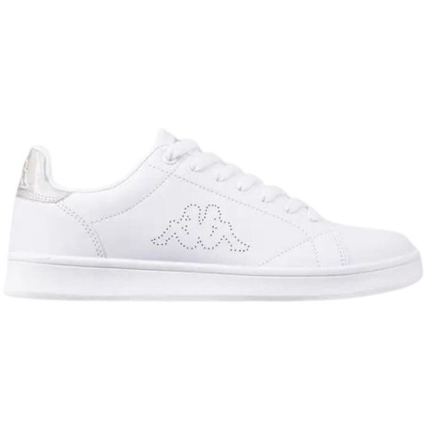 Kappa Buty damskie Kappa Limit biało-srebrne 243049 1017