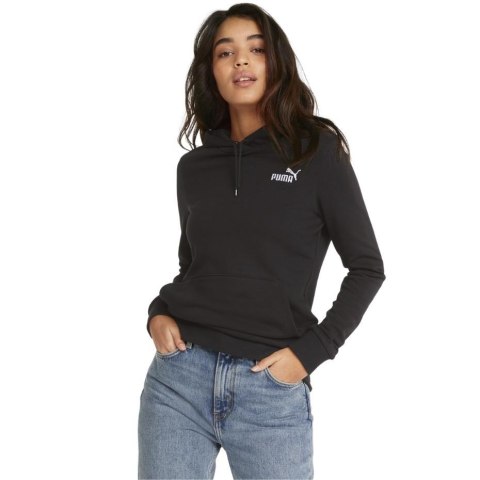 Puma Bluza damska Puma ESS+ Embroidery Hoodie TR czarna 848332 01 Puma Bluza damska Puma ESS+ Embroidery Hoodie TR czarna 848332 01