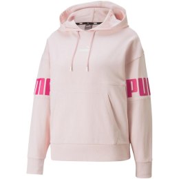 Puma Bluza damska Puma Power Colorblock Hoodie TR różowa 847125 16