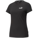 Puma Koszulka damska Puma ESS+ Embroidery Tee czarna 848331 01