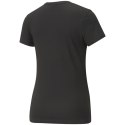 Puma Koszulka damska Puma ESS+ Embroidery Tee czarna 848331 01