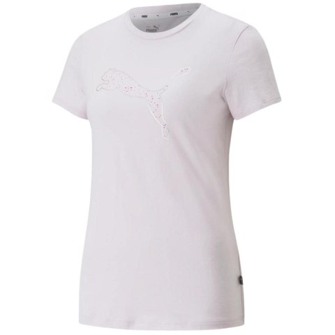 Puma Koszulka damska Puma Power Graphic Stardust Tee różowa 848826 73 Puma Koszulka damska Puma Power Graphic Stardust Tee różowa 848826 73