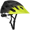 Spokey Kask rowerowy z oświetleniem Spokey Pointer M czarno-żółty 941260