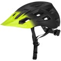 Spokey Kask rowerowy z oświetleniem Spokey Pointer M czarno-żółty 941260