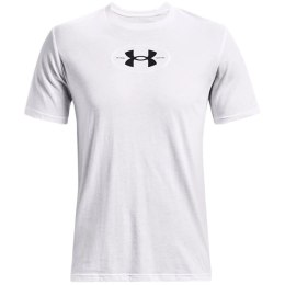 Under Armour Koszulka męska Under Armour Repeat Ss graphics biała 1371264 100