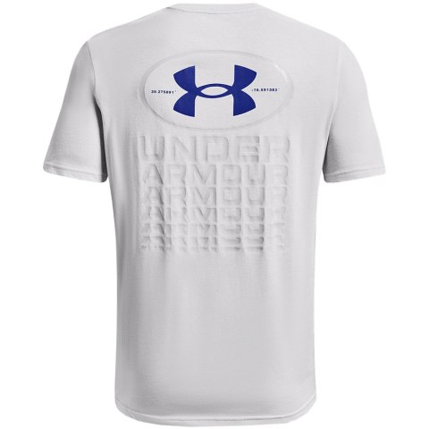 Under Armour Koszulka męska Under Armour Repeat Ss graphics szara 1371264 014 Under Armour Koszulka męska Under Armour Repeat Ss graphics szara 1371264 014