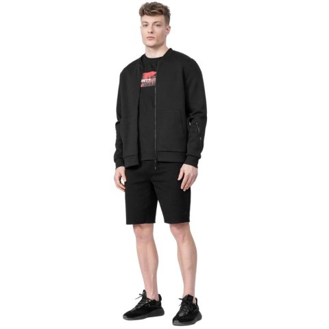 4F Bluza męska 4F głęboka czerń H4L22 BLM017 20S 4F Bluza męska 4F głęboka czerń H4L22 BLM017 20S