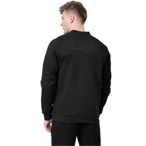 4F Bluza męska 4F głęboka czerń H4L22 BLM017 20S 4F Bluza męska 4F głęboka czerń H4L22 BLM017 20S