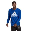 Adidas Bluza męska adidas Essentials Big Logo niebieska HE1840