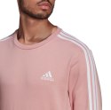 Adidas Bluza męska adidas M 3S FT SWT różowa HE4417