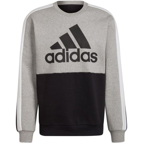 Adidas Bluza męska adidas M CB SWT szaro-czarna HE4333