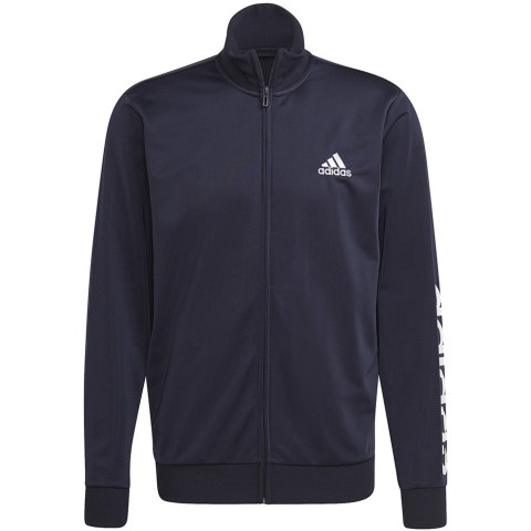 Adidas Dres męski adidas Track Suit Primegreen Essentials granatowy GK9655 Adidas Dres męski adidas Track Suit Primegreen Essentials granatowy GK9655