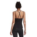 Adidas Koszulka damska adidas Studio Slim Strappy Back Tank Top czarna HE3140