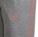 Adidas Spodnie dla dzieci adidas 3-Stripes Tapered Leg szare HD4362