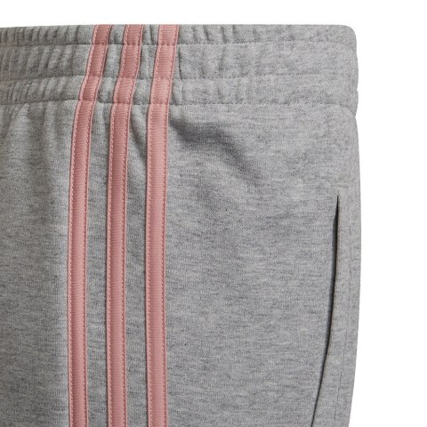 Adidas Spodnie dla dzieci adidas 3-Stripes Tapered Leg szare HD4362 Adidas Spodnie dla dzieci adidas 3-Stripes Tapered Leg szare HD4362